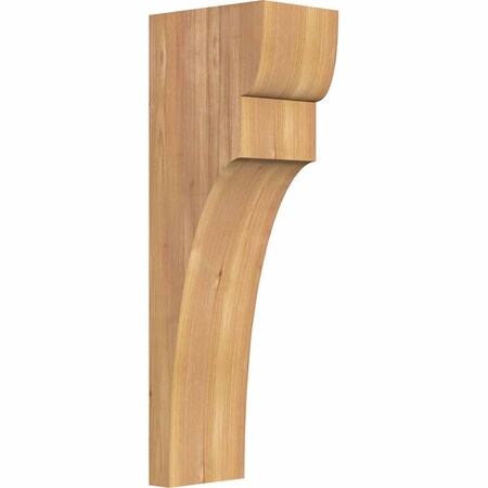 Ekena Millwork Yorktown Smooth Corbel, Western Red Cedar, 5 1/2"W x 8"D x 24"H COR06X08X24YOR00SWR
